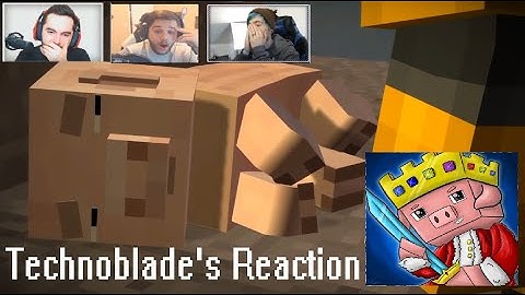 Technoblade vs Other YouTubers Reaction To Reuben