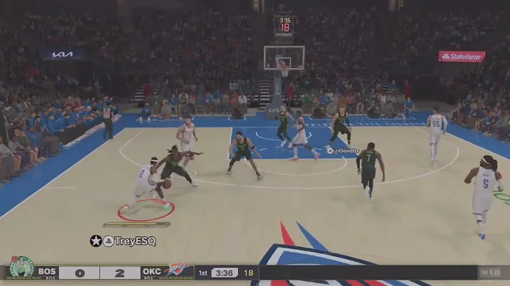 NBA2K25 SGA’s Masterclass on How to Torch an Off-Ball User