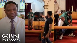 WATCH: Pastor Survives Point Blank Attack After Gun 'Miraculously' Jams | FULL INTERVIEW