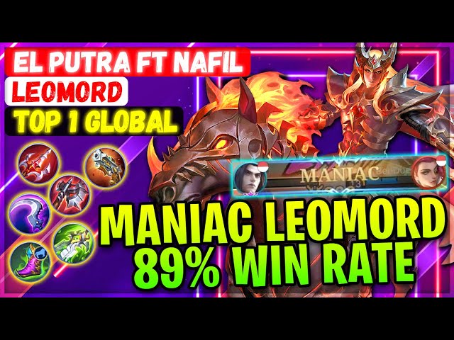 Legendary Leomord 100% Unstoppable Gameplay - Top 1 Global Leomord by Chay- Mobile  Legends 