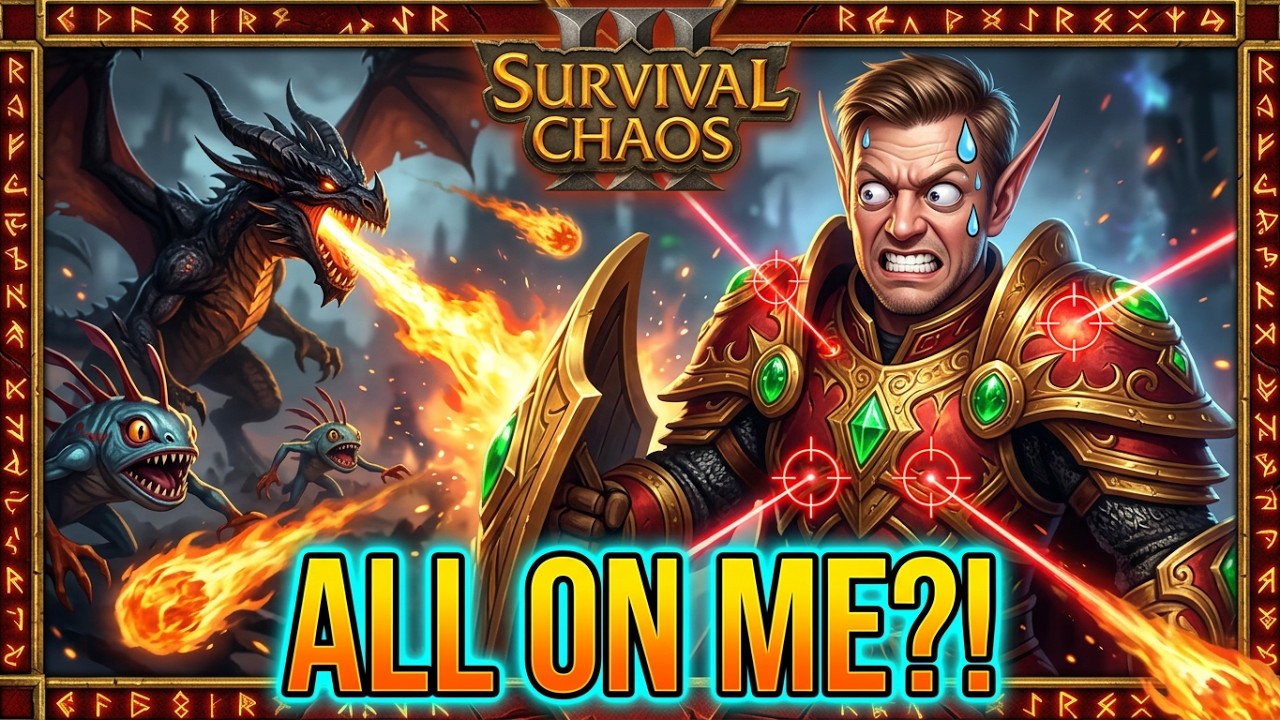 Survival Chaos: Blood Elves, but getting ALL the focus?! | Warcraft 3: Reforged Forsaken Kingdom