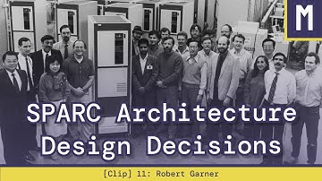 SPARC Architecture Design Decisions | Robert Garner