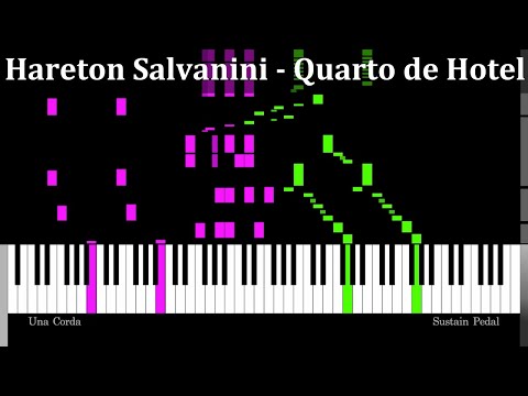 Hareton Salvanini Quarto De Hotel Piano Tutorial Synthesia Style
