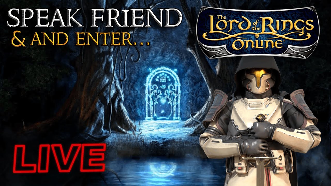 🔴LIVE - Lord of the Rings Online Collab Event! | What is Your Favorite LOTR Game?