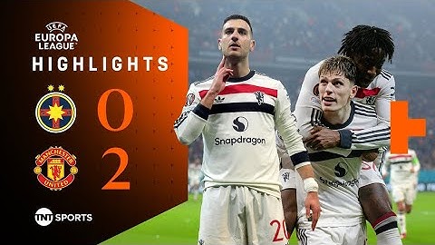 FCSB vs MAN UTD 0-2 All Goals & Extended Highlights | UEFA Europa League 2024-25