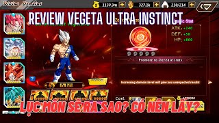 Rồng thần siêu cấp - Review Vegeta Ultra Instinct - Lục môn sẽ ra sao? Liệu có đáng lấy?