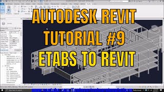 How to Export Etabs model to Revit Structure