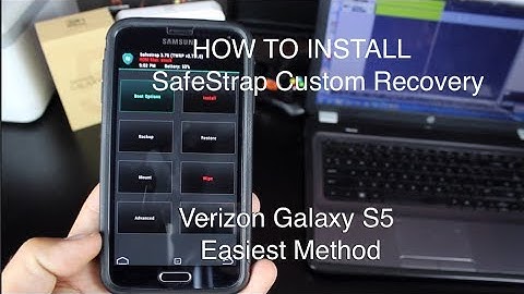 Verizon Galaxy S5 SafeStrap How To Install [Easiest Method]