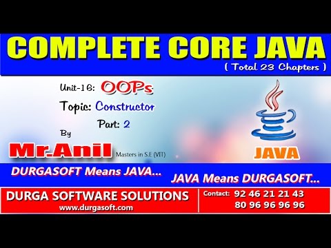 Core Java- OOPs