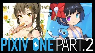 ライブドローイングイベント「pixiv ONE」2日目