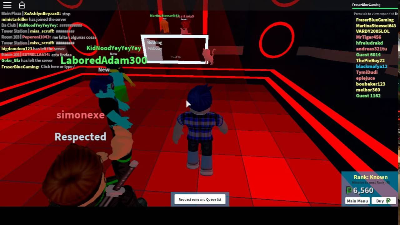 Roblox The Plaza Partying To Tunes At Da Club Youtube - the plaza roblox song