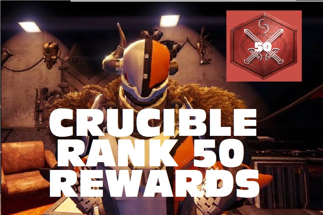 Destiny The Crucible Rank 50 Rewards YouTube