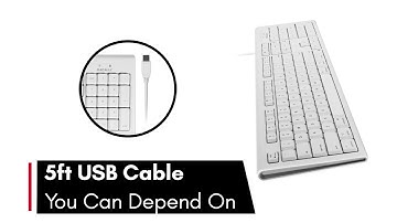 Full-Size USB Wired Keyboard for Mac - Simple, Reliable, and Designed for Mac | QKEY