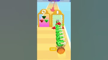 Cha Cha Cha!! Gem Stack -- Run level 26 #shorts #funnygameplay #youtubeshorts