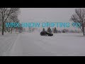 Winter Fun With CRX And WRX! First Wisconsin Snow Drifting!