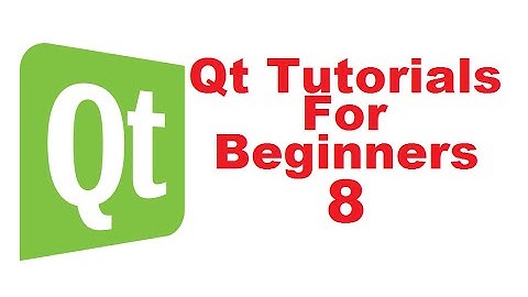 Qt Tutorials For Beginners 8 - Spacers, Splitter, Buddy and Tabs