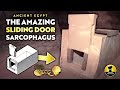 The amazing ancient egyptian sliding door sarcophagus  ancient architects