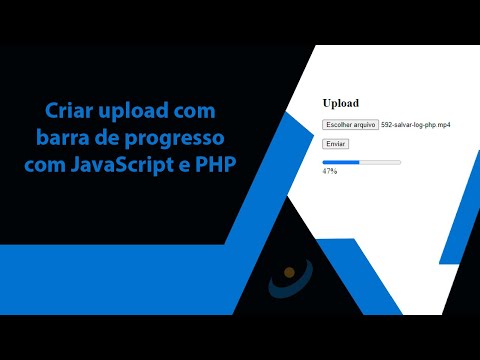 Como criar upload com barra de progresso com JavaScript e PHP
