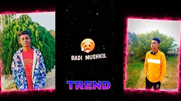 BADI MUSHKIL X PLAIN JANE 🎧 || Alightmotion Preset XML @ChhaganYT