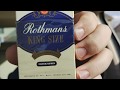 Rothman's King Size Cigarette Review (Read Description)