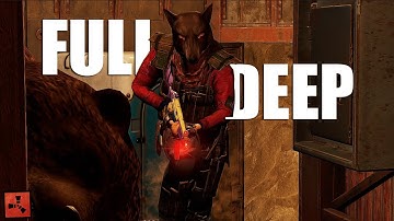 Rust - GOING FULL DEEP ON A LOADED CAVE BASE!