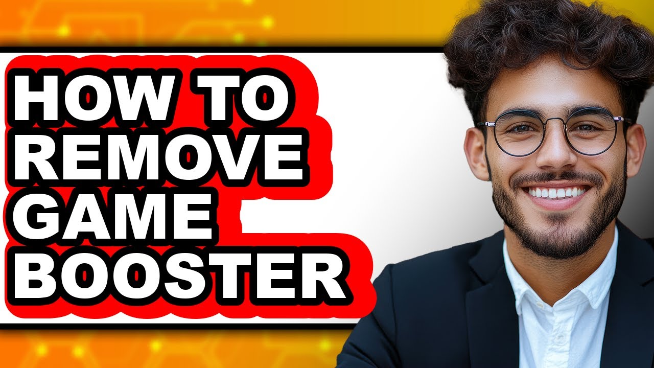 How to Remove Game Booster - Easy Guide - YouTube