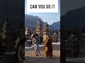 Shaolin Monk Showing Skills Chinese Kung Fu
