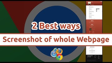 How to Take Full Webpage Screenshot (2 Easy Methods)