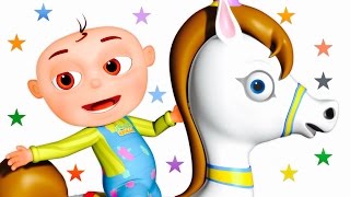 Five Little Babies Riding A Horse | Five Little Babies Collection | Zool Babies Fun Songs