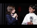 7yo JJ Pantano interviewing the winners of Fast Track Talent Competition in Melb, Aust, Sept 2019