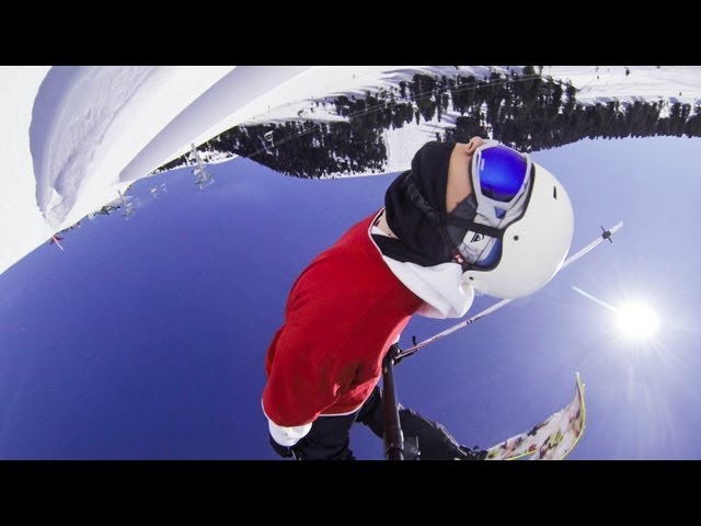 VIDEO] GoPro invente le saut à ski version selfie - Purebreak