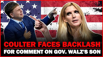 Ann Coulter deletes post mocking Tim Walz