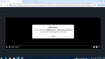 Video over het verwijderen van schadelijke pop-ups op Unsfeths.com.