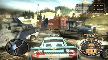 Need for Speed Most Wanted 2005 | Intense Cop Chase with Lamborghini Gallardo | Must-Watch Action!