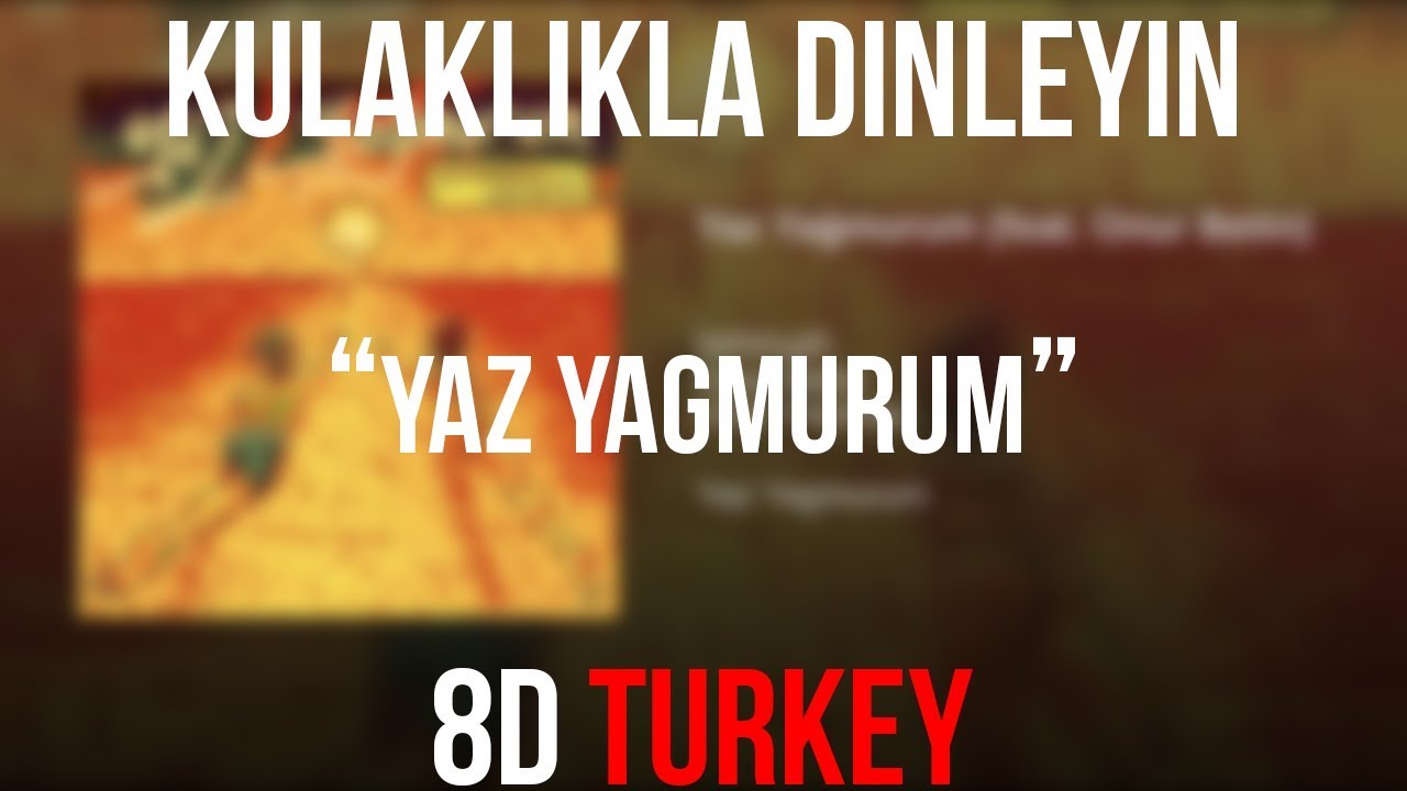 Şehinşah - Yaz yağmurum ft Onur betin (8D VERSION) - YouTube
