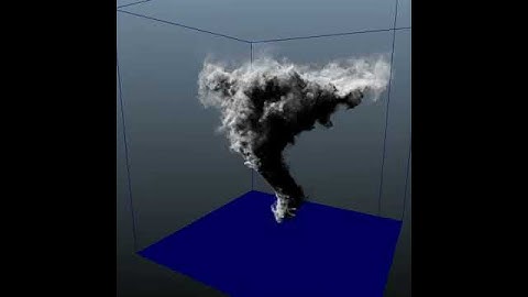 Maya Fluids Tornado WIP