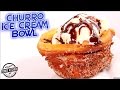 Churro Ice Cream Bowl - How to make DIY