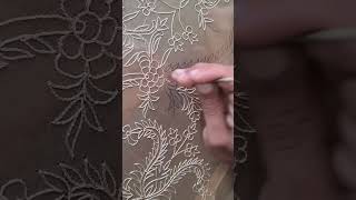 Beautiful Zari Aari Work Embroidery Design