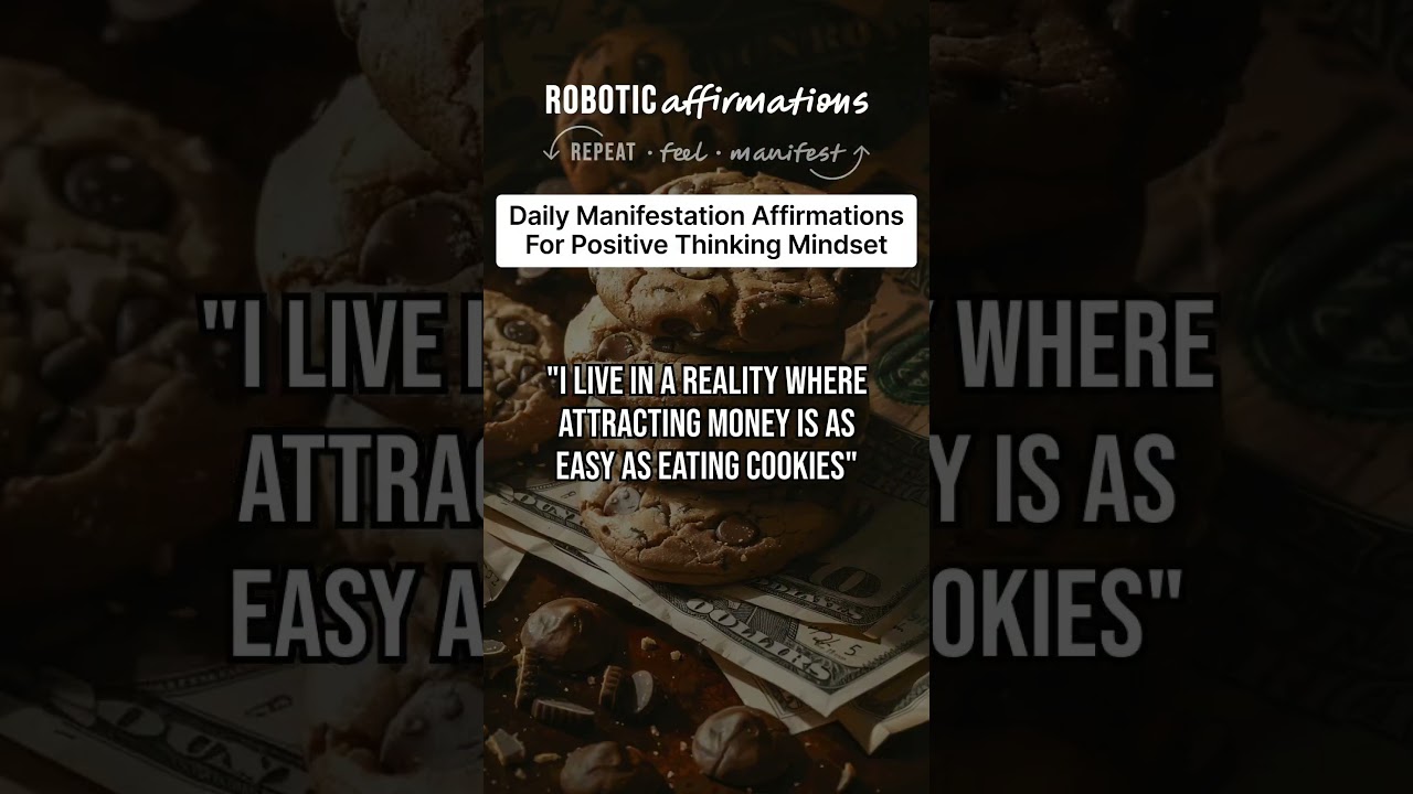 Daily Manifestation Affirmations For Positive Thinking Mindset #lawofattraction #money #motivation
