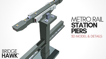 "What are Metro Station Piers in Bridge Engineering?" Elevated Metro Rail Projects