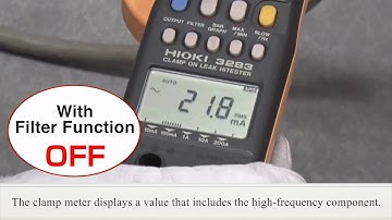 How to Use Hioki Current Clamp Meters: Leakage Current Testing and Using the Filter