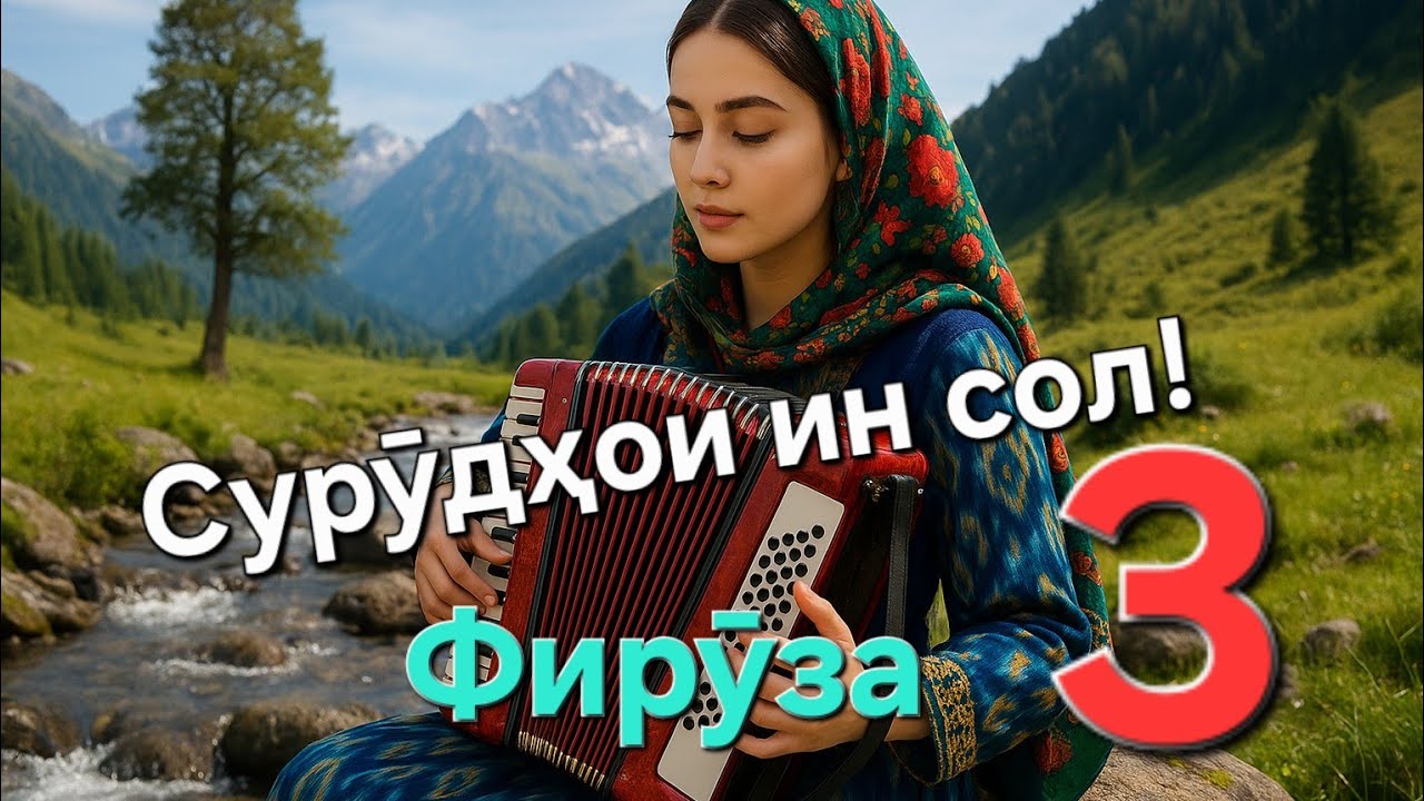 Ду соат сурӯдҳои ин сол. Фирӯза. Тоҷикистон.