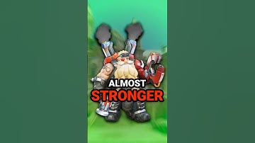 Torbjorn was almost even MORE overpowered. 😂 #Shorts #Overwatch #OWCS