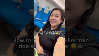 Things that upgrade your bullet train life 🚄💼