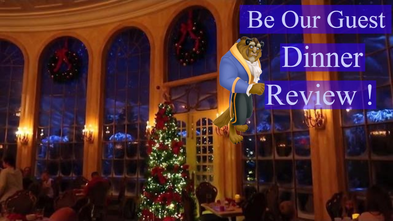 Disney S Be Our Guest Dinner Meal Review Plus Full Walk Through Youtube