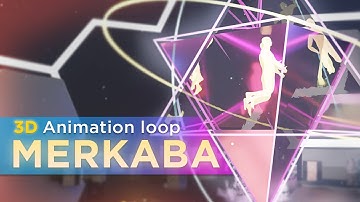 MERKABA - 3D Animation loop.