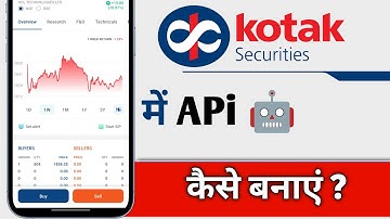 How to create API in Kotak Neo, How to create API in Kotak Neo