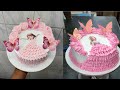 Princess Barbie Doll Cake Design | Sofia The First Cake | Pink Butterfly Cake Decoration Idea