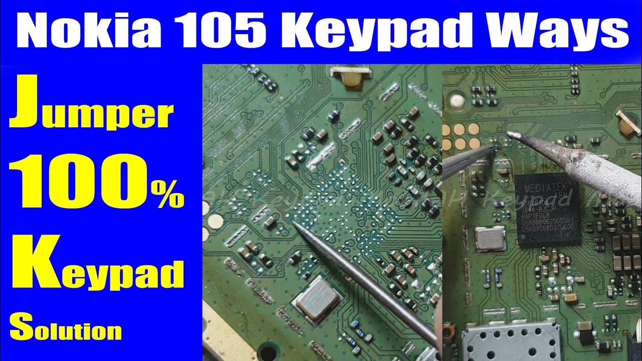 Nokia 105 Keypad Ways Jumper Manu, Back, Ok, Up Button Not Work Full Solution | Urdu Hindi