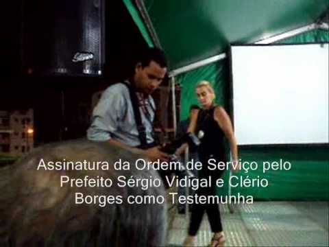 Prefeito da Serra, Srgio Vidigal assina Ordem de S...